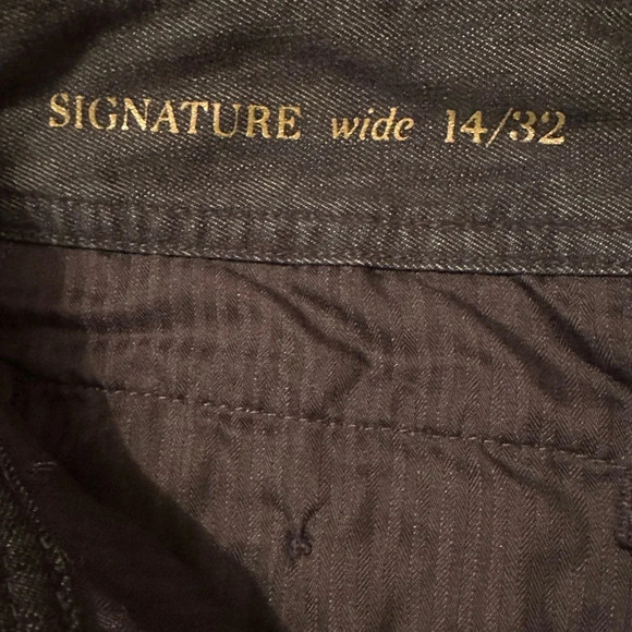 NWT Talbots wide leg jeans, size 14 - Picture 6 of 6